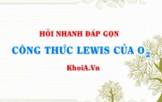 Công thức Lewis của O2 (Oxygen lewis structure)